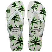 HAVAIANAS ALOHA BRANCO / BRANCO / VERDE 41/42