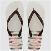 HAVAIANAS TOP BASIC BRANCO / CAFE 43 / 44