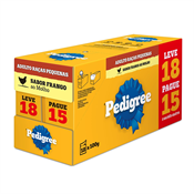PEDIGREE ADULTO RACAS PEQUENAS FRANGO AO MOLHO 100GR L18 P15 PROMO