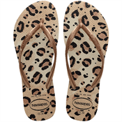 HAVAIANAS SLIM ANIMALS BEGE / BEGE 35/36