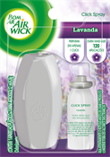 DESODORIZADOR BOM AR CLICK SPRAY LAVANDA APARELHO 12ML