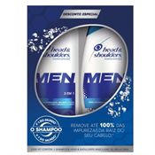 KIT HEAD SHOULDERS SHAMPOO 200ML + SHAMPOO 200ML 3X1