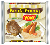 FAROFA DE MANDIOCA TEMPERADA YOKI 500GR