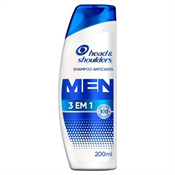SHAMPOO HEAD SHOULDERS 3X1 200ML