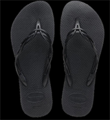 HAVAIANAS FLASH SWEET GRAFITE / CINZA DARK METALICO 37/38