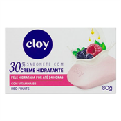 SABONETE HIDRATANTE CLOY RED FRUITS 80GR