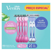 KIT 4 AP VENUS DEPILAR SUAVE SENSITIVE + 2 VENUS INTIMA