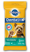 PEDIGREE DENTASTIX RACAS PEQUENAS 3 STICKS 45GR