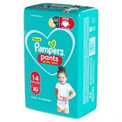 FRALDA PAMPERS CONFORTSEC PANTS XG 14UN PACOTAO