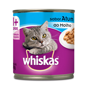 WHISKAS PATE ATUM AO MOLHO 290GR LATA