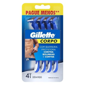 APARELHO PRESTOBARBA CORPO LEVE 4 PAGUE 3 PROMO