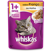 WHISKAS ADULTO FRANGO 85GR SACHE