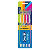 ESCOVA DENTAL ORAL-B INDICATOR COLORS C/4