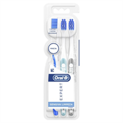 ESCOVA DENTAL ORAL-B EXPERT GENGIVA LIMPEZA C/3