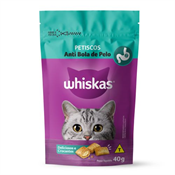 WHISKAS TEMPTATIONS ANTI BOLAPELO 40GR