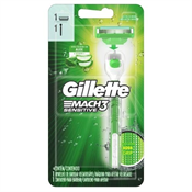 APARELHO GILLETTE MACH 3 ACQUA GRIP SENSITIVE 1UP
