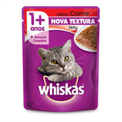 WHISKAS JELLY ADULTO CARNE 85GR SACHE
