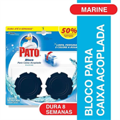 PATO CAIXA ACOPLADA MARINE C/2 50% DESCONTO SEGUNDA UNIDADE 40GR