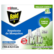 RAID ELETRICO 45 NOITES BOTANICAL REFIL 25,2ML C/2
