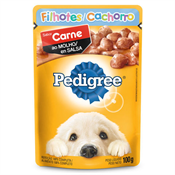 PEDIGREE FILHOTES CARNE AO MOLHO 100GR SACHE