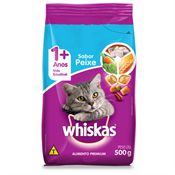WHISKAS ADULTO PEIXE 500GR