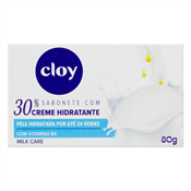SABONETE HIDRATANTE CLOY MILK CARE 80GR