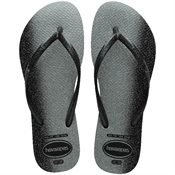 HAVAIANAS SLIM GLOSS PRETO / PRETO 35/36