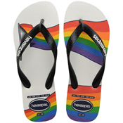 HAVAIANAS TOP PRIDE BRANCO / PRETO 35/36
