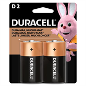 PILHA DURACELL D GRANDE C/2
