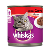 WHISKAS PATE CARNE 290GR LATA