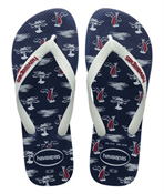 HAVAIANAS TOP NAUTICAL MARINHO / BRANCO / BRANCO 43/44