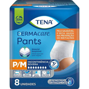 ROUPA INTIMA TENA PANTS DERMACARE P/M COM 8 UN