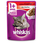 WHISKAS ADULTO CARNE 85GR SACHE