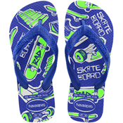 HAVAIANAS KIDS ATHLETIC BRANCO / AZUL NAVAL 27/28