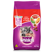 WHISKAS FILHOTE CARNE 10,1KG