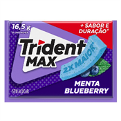TRIDENT MAX MENTA BLUEBERRY 14X16,5GR