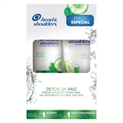 KIT HEAD & SHOULDERS SHAMPOO 200ML + CONDICIONADOR 170ML DETOX