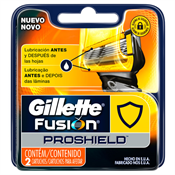 CARGA GILLETTE FUSION PROSHIELD YELLOW C/2