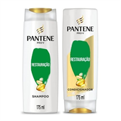 KIT PANTENE SHAMPOO 175ML + CONDICIONADOR RESTAURACAO 175ML