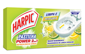 PASTILHA ADESIVA HARPIC 2 EM 1 CITRUS 9GR - 3UN