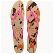 HAVAIANAS SLIM PETS DOURADO 37 / 38