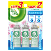 DESODORIZADOR BOM AR CLICK SPRAY CHEIRINHO DE LIMPEZA LEVE 3 PAGUE 2