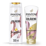 KIT PANTENE SHAMPOO 300ML + CONDICIONADOR COLAGENO 150ML