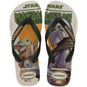 HAVAIANAS STAR WARS BEGE PALHA / VERDE ESCURO 25/26