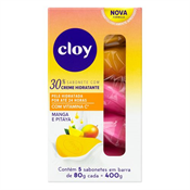 SABONETE HIDRATANTE CLOY MANGA E PITAYA VITAMINE-C 5X80GR SORTIDOS