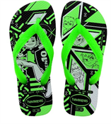 HAVAIANAS KIDS BEN 10 PRETO / VERDE 35/36