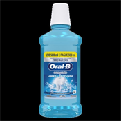 ENXAGUANTE ORAL-B BUCAL MENTA LEVE 500ML PAGUE 300ML