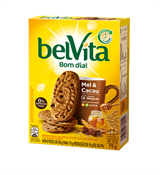 BELVITA MEL E CACAU 75GR