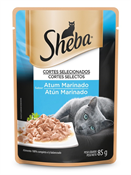 SHEBA ADULTO ATUM MARINADO 85GR SACHE