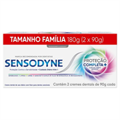 KIT CREME DENTAL SENSODYNE PROTECAO COMPLETA 90GR C/2